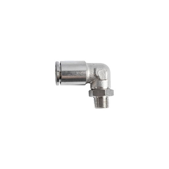 Metal Pu Fitting Elbow 10mm 1/8" M